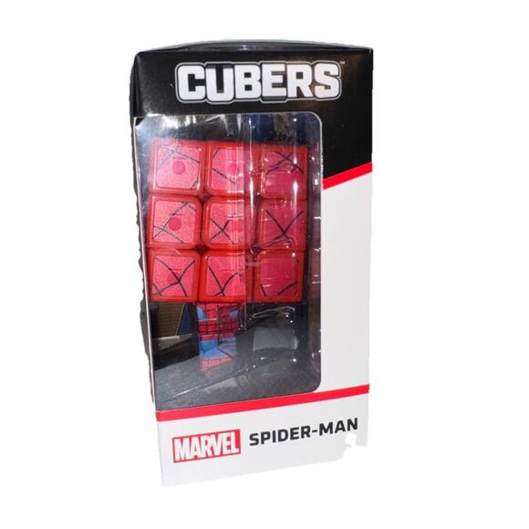BRAND NEW Rubiks Cube Cubers 3X3 Spider-Man in Box Marvel Spin Master - Picture 2 of 7